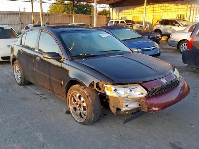 1G8AF52F23Z145617 - 2003 SATURN ION LEVEL BLACK photo 1