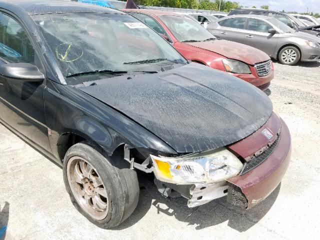 1G8AF52F23Z145617 - 2003 SATURN ION LEVEL BLACK photo 9