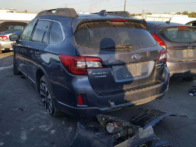 4S4BSENC5H3295282 - 2017 SUBARU OUTBACK 3. GRAY photo 3
