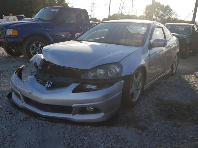 JH4DC53086S006464 - 2006 ACURA RSX TYPE-S SILVER photo 2