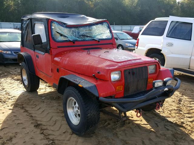 1J4FY29S8RP469192 - 1994 JEEP WRANGLER / RED photo 1