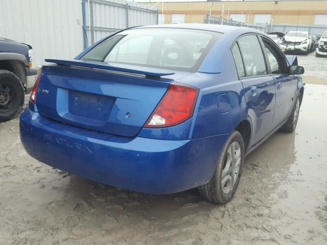 1G8AL52F54Z222572 - 2004 SATURN ION LEVEL 蓝色 照片 4
