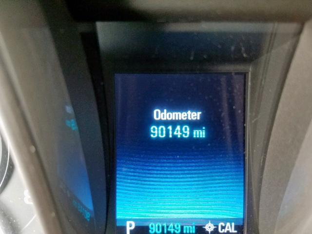 1G11C5SLXEF290602 - 2014 CHEVROLET MALIBU 1LT BURGUNDY photo 8