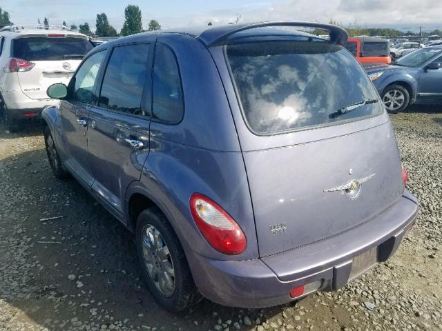 3A8FY58B97T533363 - 2007 CHRYSLER PT CRUISER BLUE photo 3