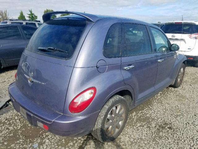 3A8FY58B97T533363 - 2007 CHRYSLER PT CRUISER BLUE photo 4