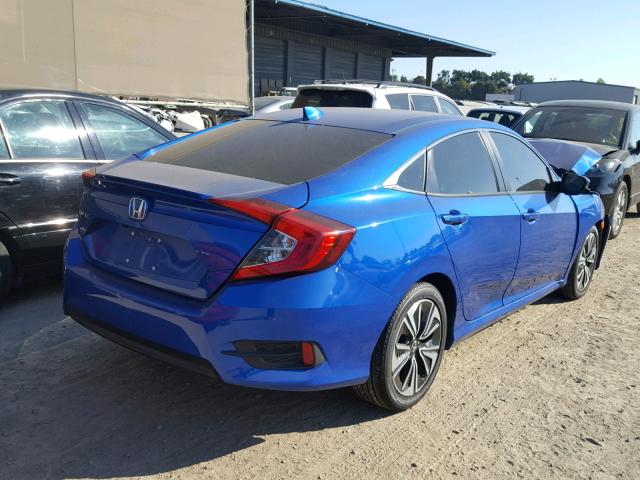 2HGFC1F73GH659886 - 2016 HONDA CIVIC EXL BLUE photo 4