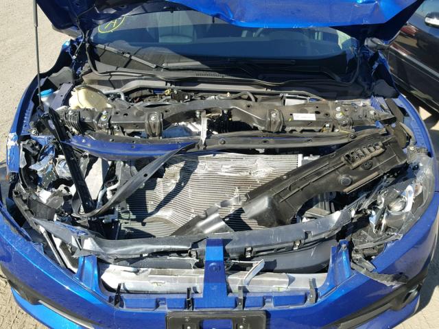 2HGFC1F73GH659886 - 2016 HONDA CIVIC EXL BLUE photo 7