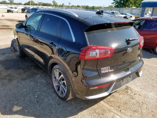 KNDCE3LC8H5089515 - 2017 KIA NIRO EX TO BLACK photo 3