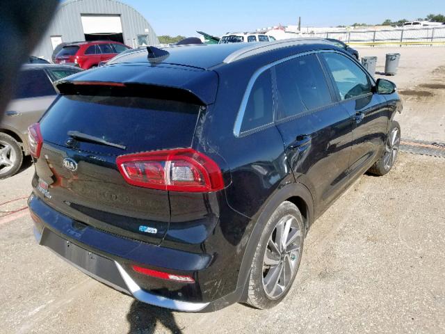 KNDCE3LC8H5089515 - 2017 KIA NIRO EX TO BLACK photo 4