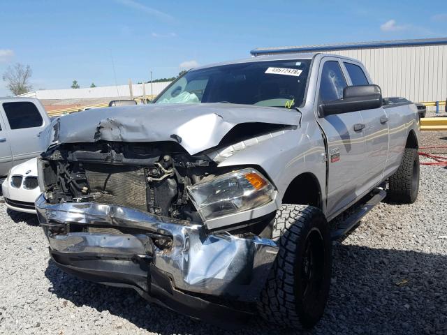 3C6UD5HL4CG293426 - 2012 DODGE RAM 2500 S GRAY photo 2