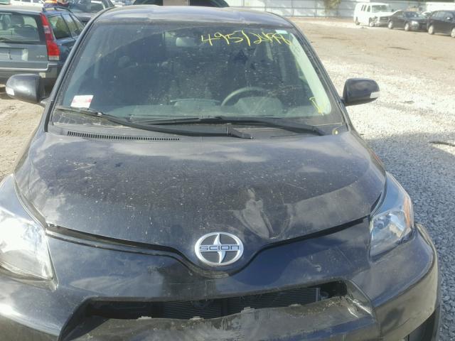 JTKKUPB4XE1046872 - 2014 TOYOTA SCION XD BLACK photo 7