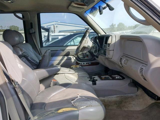 1GKEK13R8XR912367 - 1999 GMC YUKON GRAY photo 5