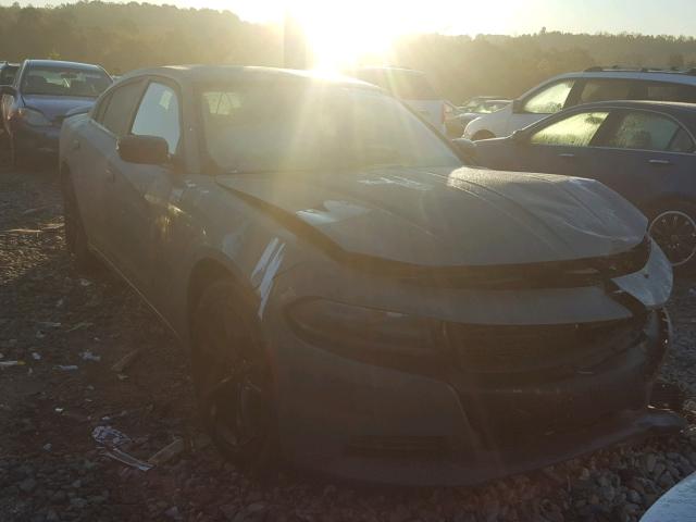 2C3CDXBG0JH217845 - 2018 DODGE CHARGER SX GRAY photo 1