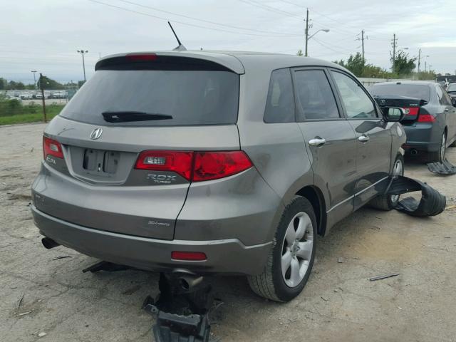 5J8TB18248A008905 - 2008 ACURA RDX BROWN photo 4