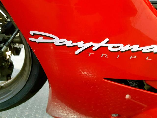 SMTD00NS97J307782 - 2007 TRIUMPH MOTORCYCLE DAYTONA 67 RED photo 10