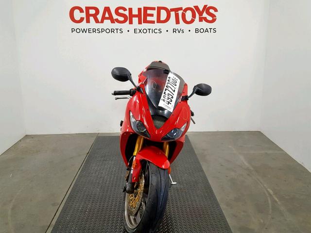 SMTD00NS97J307782 - 2007 TRIUMPH MOTORCYCLE DAYTONA 67 RED photo 2