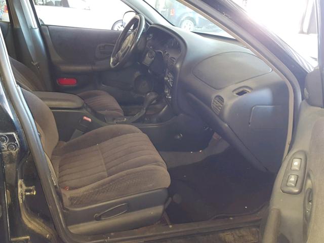 1G2WP52K02F166721 - 2002 PONTIAC GRAND PRIX BLACK photo 5