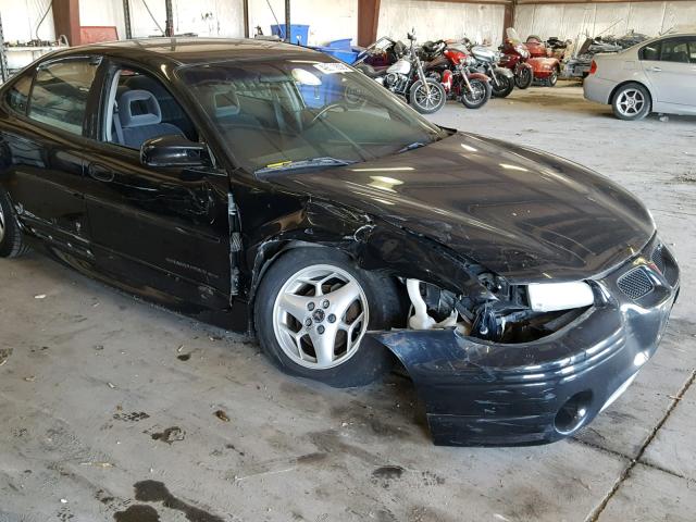 1G2WP52K02F166721 - 2002 PONTIAC GRAND PRIX BLACK photo 9