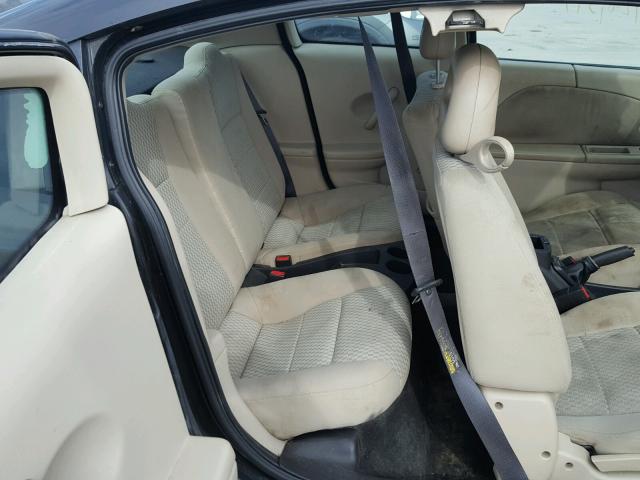 1G8AN15F76Z146077 - 2006 SATURN ION LEVEL BLACK photo 6