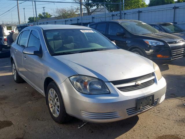 1G1AT58H597135121 - 2009 CHEVROLET COBALT LT SILVER photo 1