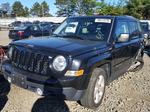 1C4NJRCB2FD117469 - 2015 JEEP PATRIOT LI BLACK photo 2