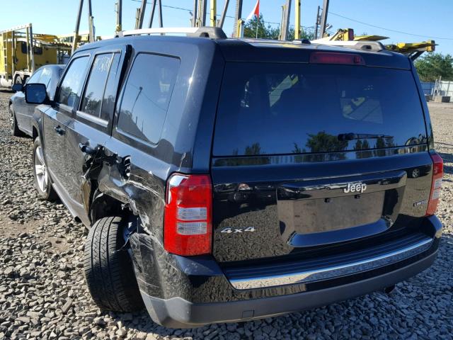 1C4NJRCB2FD117469 - 2015 JEEP PATRIOT LI BLACK photo 3