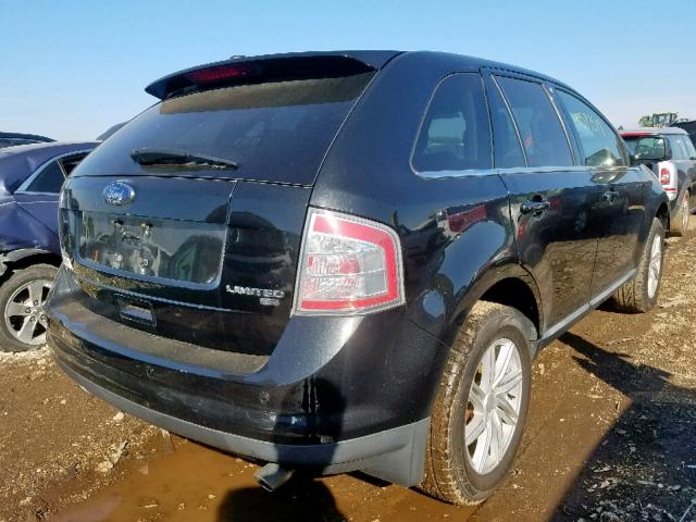 2FMDK4KC5ABA94754 - 2010 FORD EDGE LIMIT BLACK photo 4