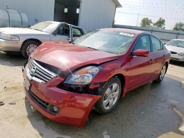 1N4AL21E07N418112 - 2007 NISSAN ALTIMA 2.5 RED photo 2