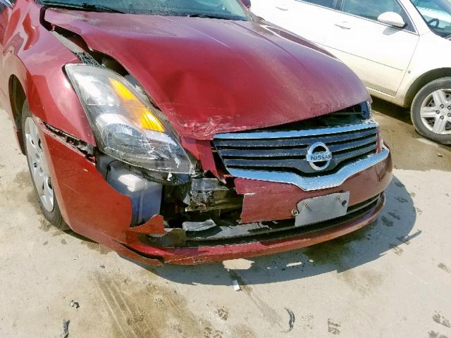 1N4AL21E07N418112 - 2007 NISSAN ALTIMA 2.5 RED photo 9