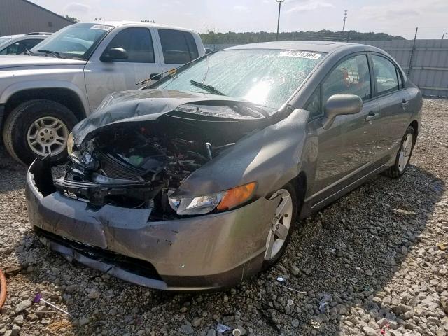 1HGFA16978L097244 - 2008 HONDA CIVIC EXL 棕色 照片 2