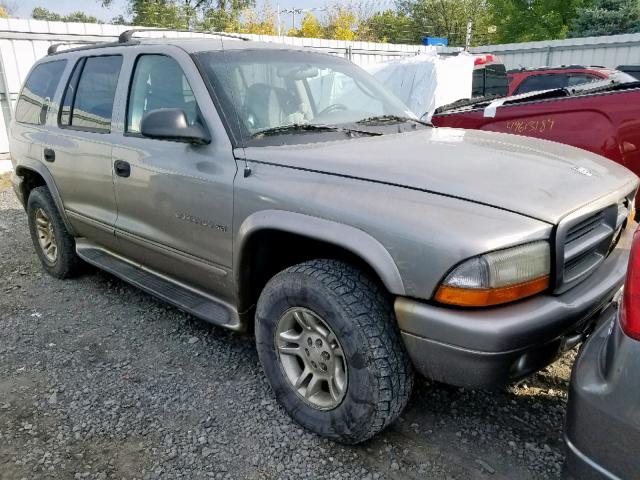 1B4HS28N31F588870 - 2001 DODGE DURANGO GRAY photo 1