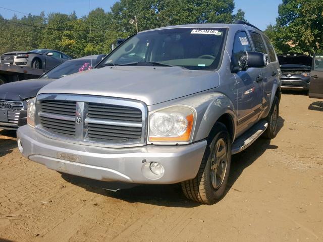 1D8HB58D75F574201 - 2005 DODGE DURANGO LI SILVER photo 2