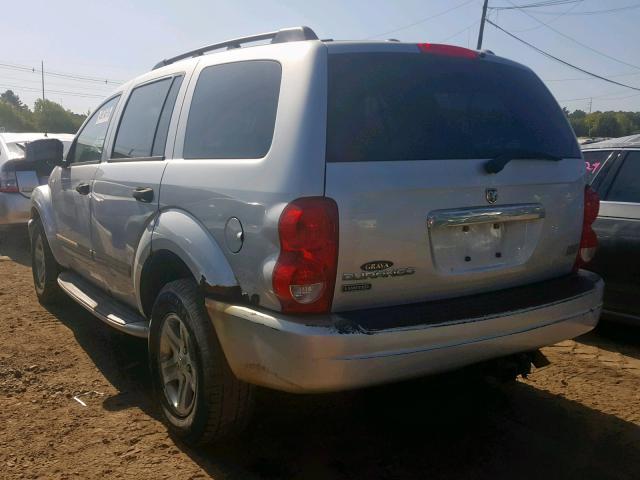 1D8HB58D75F574201 - 2005 DODGE DURANGO LI SILVER photo 3