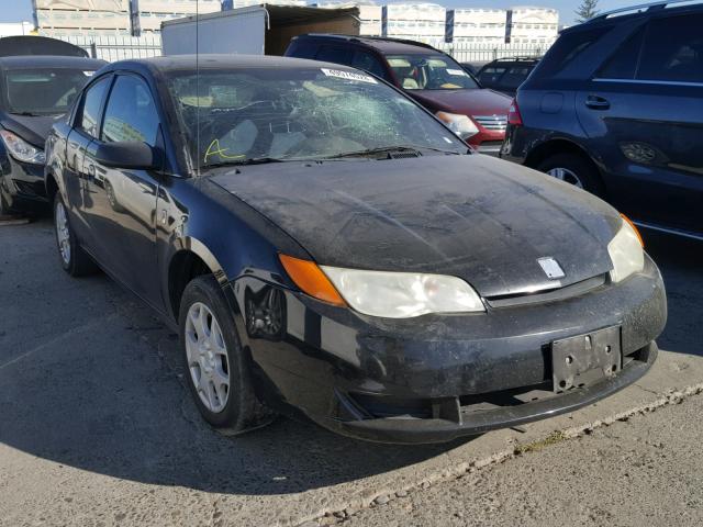 1G8AN12F03Z198246 - 2003 SATURN ION LEVEL BLACK photo 1
