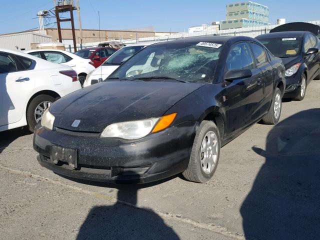 1G8AN12F03Z198246 - 2003 SATURN ION LEVEL BLACK photo 2