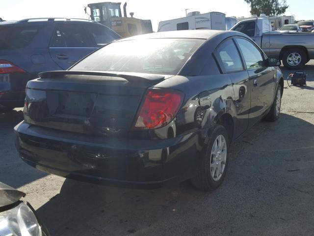 1G8AN12F03Z198246 - 2003 SATURN ION LEVEL BLACK photo 4