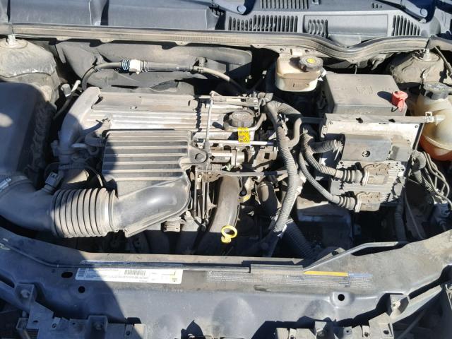 1G8AN12F03Z198246 - 2003 SATURN ION LEVEL BLACK photo 7