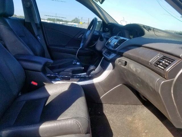 1HGCR2F86EA155117 - 2014 HONDA ACCORD EXL GOLD photo 5