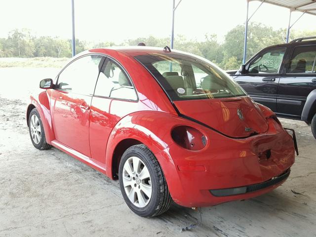 3VWPW31C48M519579 - 2008 VOLKSWAGEN NEW BEETLE RED photo 3