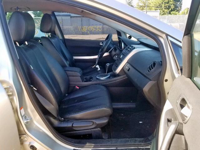 JM3ER293670158185 - 2007 MAZDA CX-7 SILVER photo 5