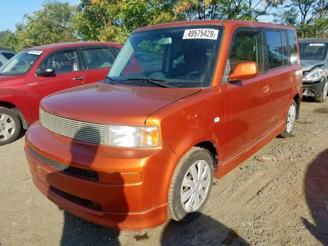 JTLKT324940160809 - 2004 TOYOTA SCION XB 橙色 照片 2