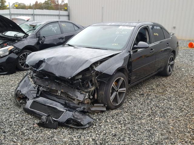2G1WD58C189169481 - 2008 CHEVROLET IMPALA SUP შავი ფოტო 2
