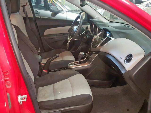 1G1PA5SG7F7143264 - 2015 CHEVROLET CRUZE LS RED photo 5