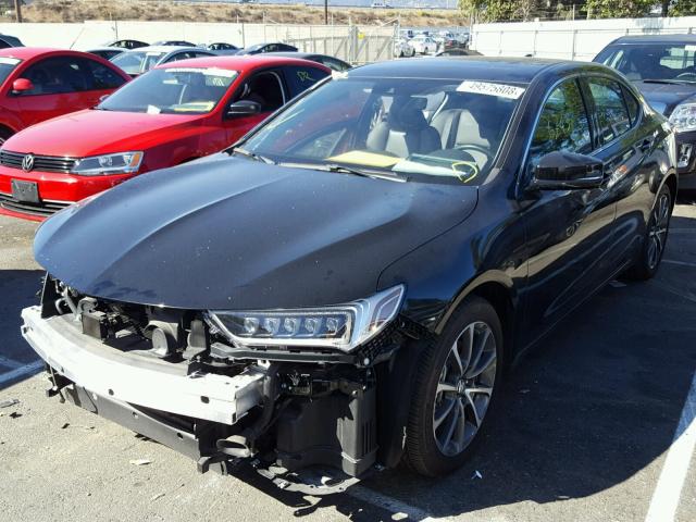 19UUB2F38JA005775 - 2018 ACURA TLX BLACK photo 2