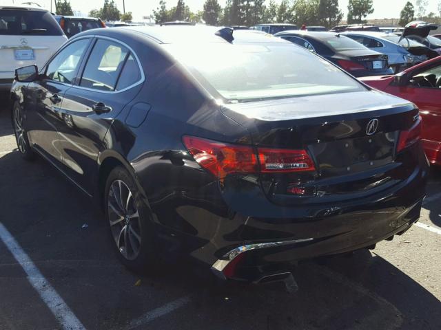 19UUB2F38JA005775 - 2018 ACURA TLX BLACK photo 3