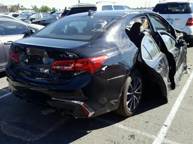 19UUB2F38JA005775 - 2018 ACURA TLX BLACK photo 4