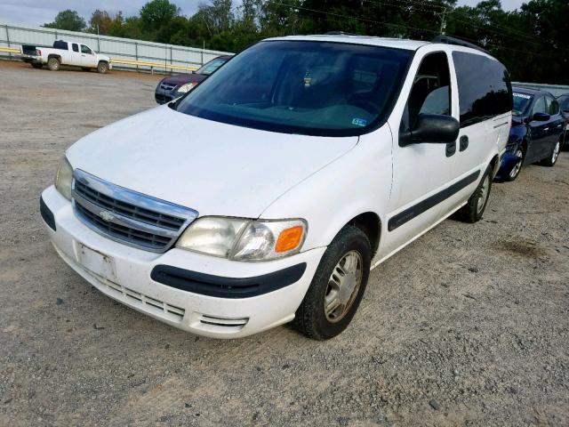 1GNDX03E84D215233 - 2004 CHEVROLET VENTURE WHITE photo 2