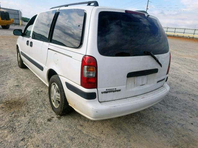 1GNDX03E84D215233 - 2004 CHEVROLET VENTURE WHITE photo 3