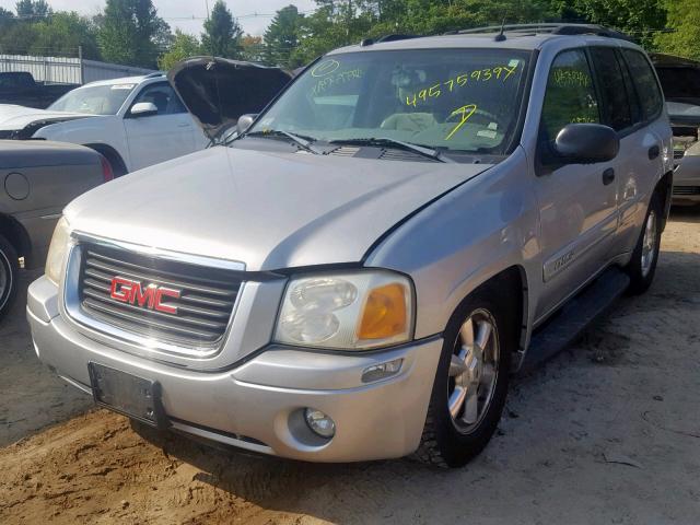 1GKDT13S952222533 - 2005 GMC ENVOY GRAY photo 2