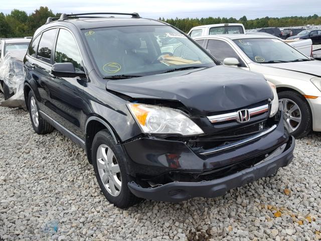 JHLRE48719C020063 - 2009 HONDA CR-V EXL BLACK photo 1